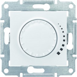 Светорегулятор поворотно - нажимной белый 25-325 Вт SEDNA SDN2200521